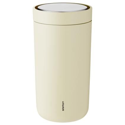 Cestovný hrnček TO GO CLICK 200 ml, jemne žltý, Stelton