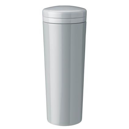 Termohrnček CARRIE 500 ml, svetlo šedá, nerezová oceľ, Stelton