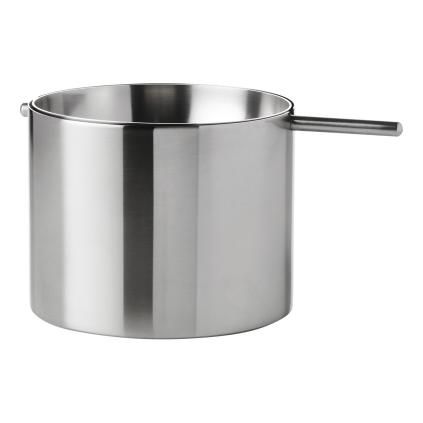 Popolník ARNE JACOBSEN 8 cm, strieborný, nerezová oceľ, Stelton