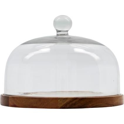 Servírovací tanier FROMAGE 18 cm, hnedý, drevo, Nicolas Vahé