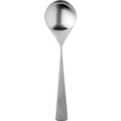 Servírovacia lyžica MAYA 21 cm, strieborná, nerezová oceľ, Stelton