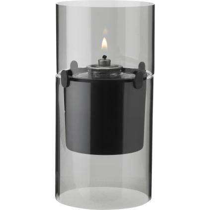 212088 olejova lampa lucie 17 5 cm kourova sklo stelton
