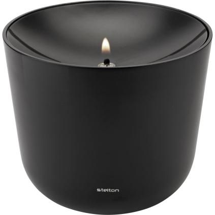 212286 olejova lampa solis 11 cm cerna hlinik stelton