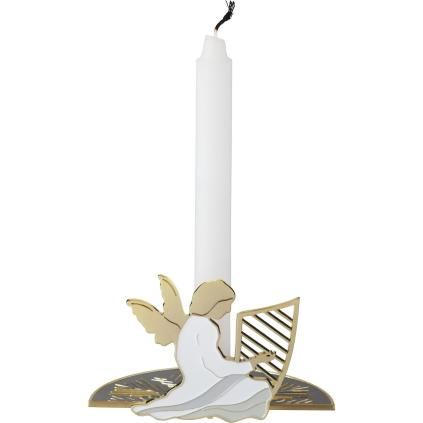 212388 svicen na konickou svicku while waiting 10503 6 cm mosazna nerezova ocel stelton