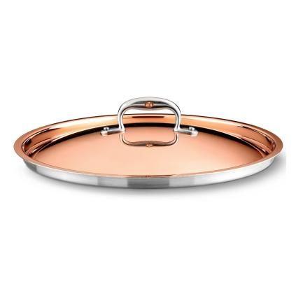 Pokrievka na hrniec CON CLASSE 24 cm, meď, Ruffoni