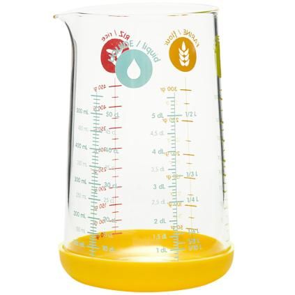 Kuchynská odmerka PKM-0500J 500 ml, sklo, Pebbly
