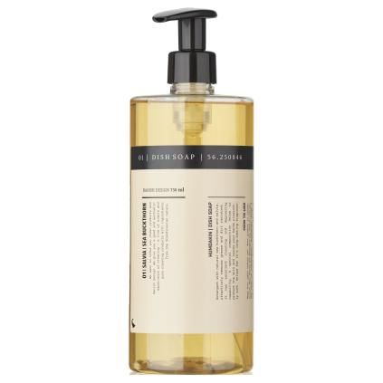 Tekuté mydlo na umývanie riadu SALVIA & SEA BUCKTHORN 750 ml, Humdakin
