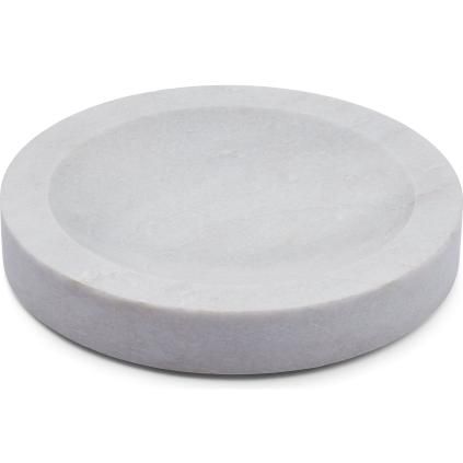 Ozdobná tácka 25 cm, sivá, mramor, Humdakin