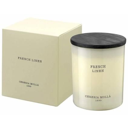 Vonná sviečka FRENCH LINEN 230 g, Cereria Mollá