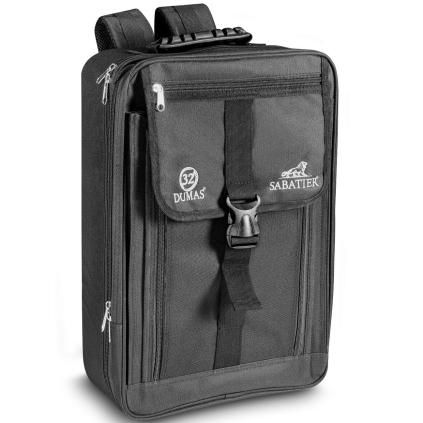 Prepravný batoh na nože 48 cm, čierna, nylon, Lion Sabatier