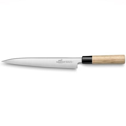Japonský nôž YANAGIBA 24 cm, hnedá, Lion Sabatier