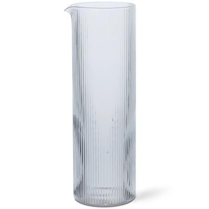 Džbán RIPPLE 1,1 l, jasné, sklo, ferm LIVING