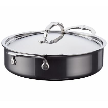 Servírovacia panvica NANOBOND TITANIUM 26 cm, 3,3 l, nerezová oceľ, Hestan