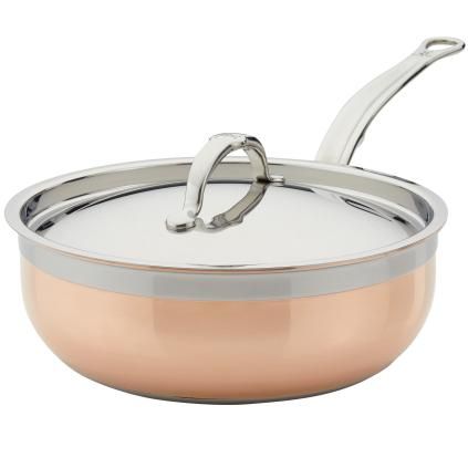 Panvica na soté COPPERBOND 24 cm, 3,3 l, meď, Hestan