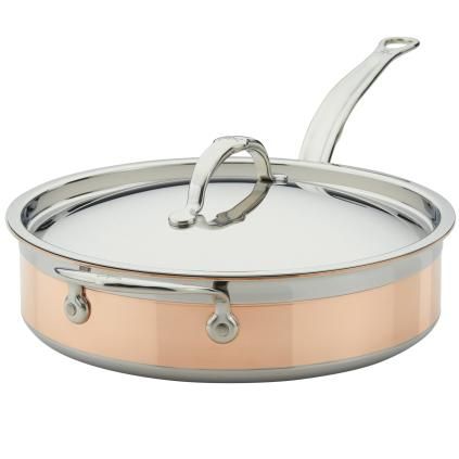 Panvica na soté COPPERBOND 26 cm, 3,3 l, meď, Hestan