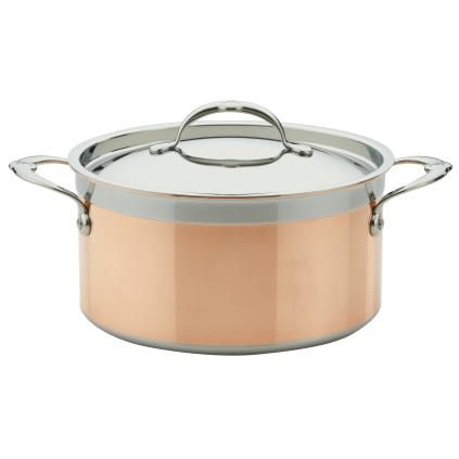 Hrniec COPPERBOND 24 cm, 5,7 l, meď, Hestan