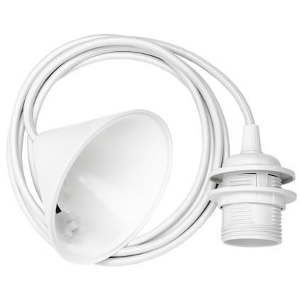 Závesná lampa CORD 7 cm, biela, Umage