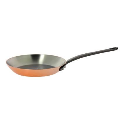 Panvica na vyprážanie INOCUIVRE 28 cm, medená, de Buyer
