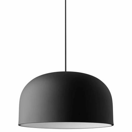 217037 zavesna lampa quay 43 cm cerna ocel eva solo