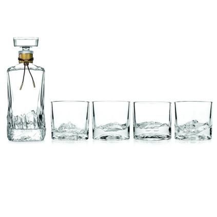 219014 sklenice na whisky the american peaks sada 5 ks sklo liiton