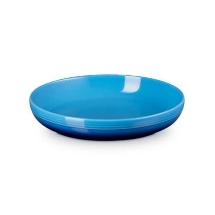 223926 jidelni misa coupe 22 cm 960 ml azure kamenina le creuset