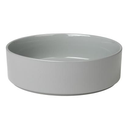 Servírovacia miska PILAR ⌀ 27 cm, svetlošedá, Blomus