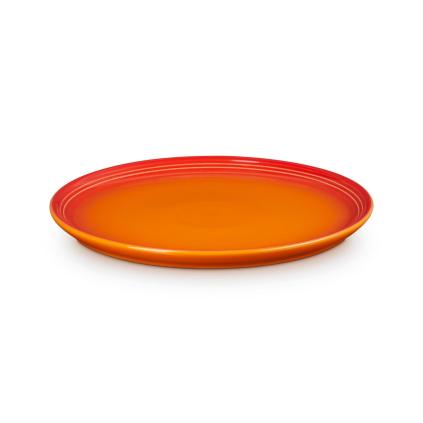 225204 prilohovy talir coupe 22 cm flame kamenina le creuset