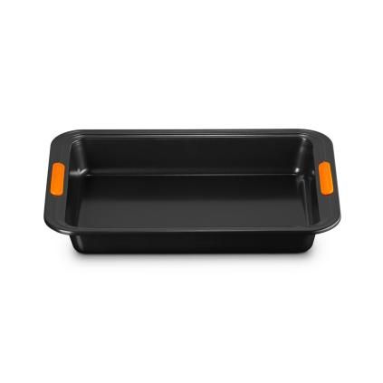 224499 forma na kolac 39 x 27 cm cerna ocel le creuset