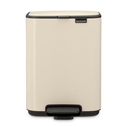 225936 pedalovy odpadkovy kos bo 4 l jemne bezova ocel brabantia