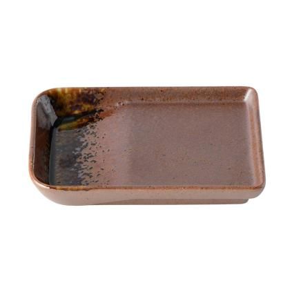 226440 miska na omacku shigaraki 15 cm 30 ml hneda keramika mij