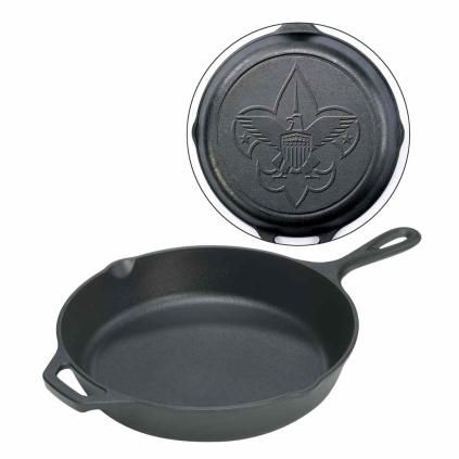 227091 panev na smazeni boy scout 30 cm litina lodge