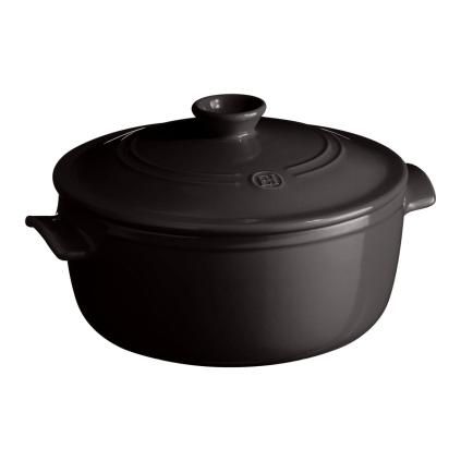 203178 hrnec kulaty s poklici v 4 l antracitovy charcoal