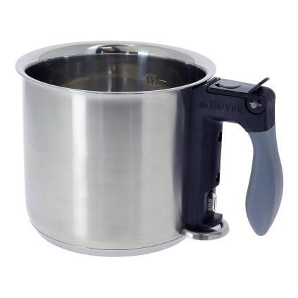 Hrniec na mlieko 16 cm, dvojstenný, de Buyer