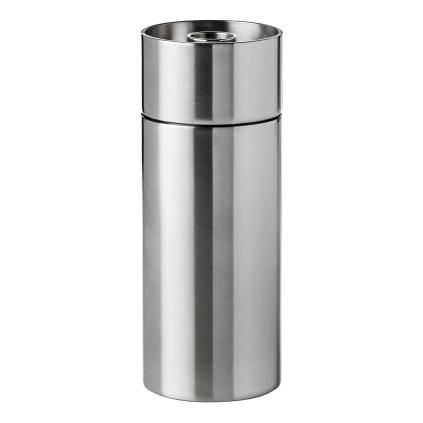 Mlynček na soľ ARNE JACOBSEN 13 cm, strieborná, nerezová oceľ, Stelton