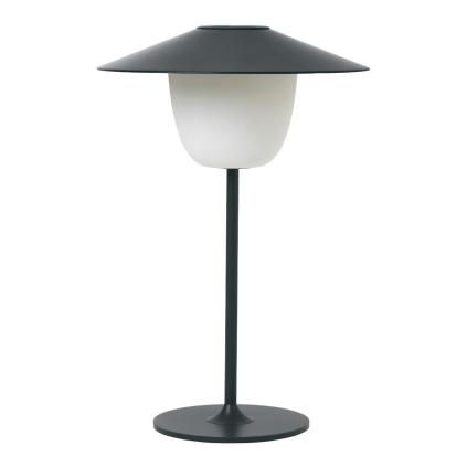 Prenosná stojaca lampa ANI 33 cm, LED, tmavosivá, Blomus