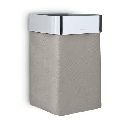 Nástenný kôš na uteráky NEXIO leštený taupe Blomus