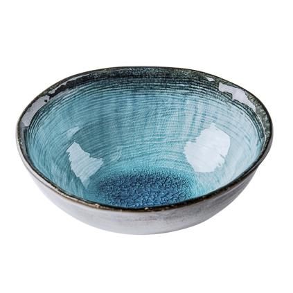 Jedálenská miska SKY BLUE 17 cm, 450 ml, ovál, MIJ