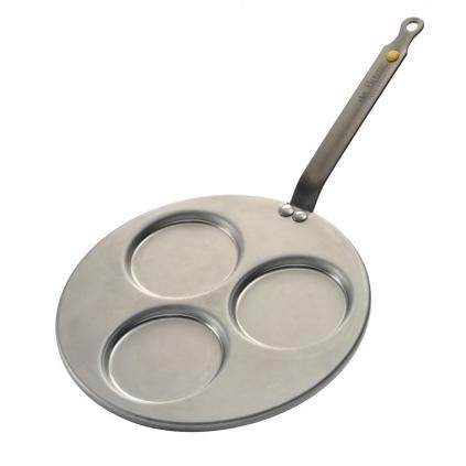 Panvica na lievance MINERAL B 27 cm, oceľ, de Buyer
