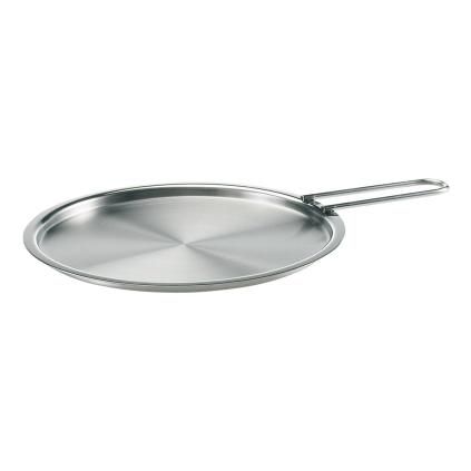 Pokrievka na hrniec EVA TRIO 16 cm, plochá, s rukoväťou, Eva Trio