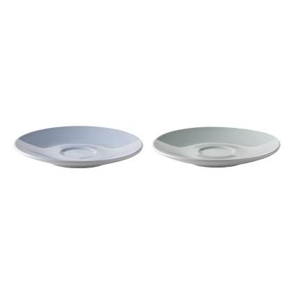 Podšálky pre šálky na kávu, malé, Emma blue, 2 ks, danish modern 2.0, Stelton