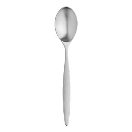 Čajová lyžička AZTEC 12 cm, strieborná, nerezová oceľ, Stelton