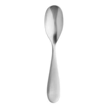 Čajová lyžička UNA 12 cm, sada 6 ks, strieborná, nerezová oceľ, Stelton