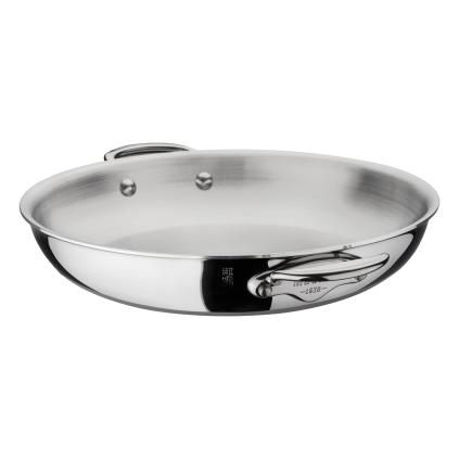 Servírovacia panvica 28 cm, nerezové rukoväte, Mauviel