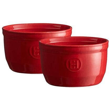 Ramekin LE N°10, sada 2 ks, červená bordová, Emile Henry