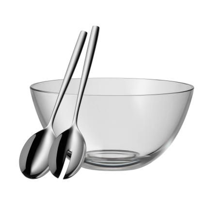 Šalátová misa so servírovacím náčiním TAVERNO 23 cm, sklo, WMF