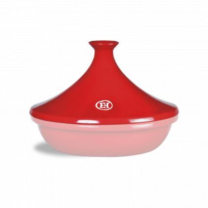 Pokrievka na hrniec, k Tajine, červená Burgundy, Emile Henry