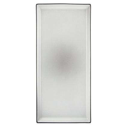 Servírovací tanier EQUINOX 32,5 x 15 cm, biele korenie, REVOL