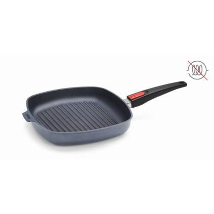 Grilovacia panvica DIAMOND LITE 28 x 28 cm, s odnímateľnou rukoväťou, WOLL