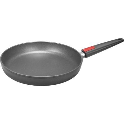 Nepriľnavá panvica TITANIUM NOWO 28 cm, na indukciu, odnímateľná rukoväť, titánová, WOLL