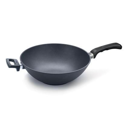 Wok TITANIUM NOWO 32 cm, na indukciu, s rukoväťou, titán, WOLL